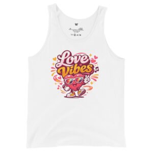 "Love Vibes” Premium Organic Tank Top