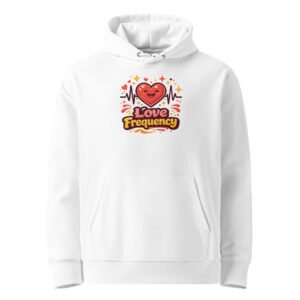 “Love frequency" Super Premium Heavyweight Organic Hoodie