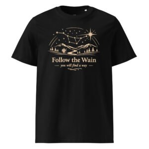 premium organic cotton t shirt (follow the wain)
