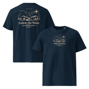 "Follow the Wain" Super Premium Double-Print T-Shirt