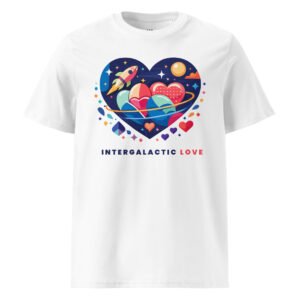 "Intergalactic love" Premium Organic T-Shirt