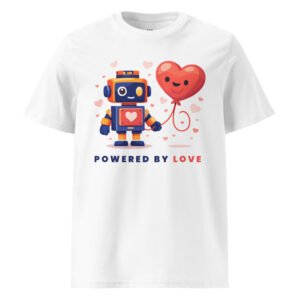 "Powered by love" Premium Organic T-Shirt
