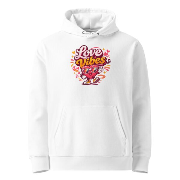 "Love vibes" Super Premium Heavyweight Organic Hoodie