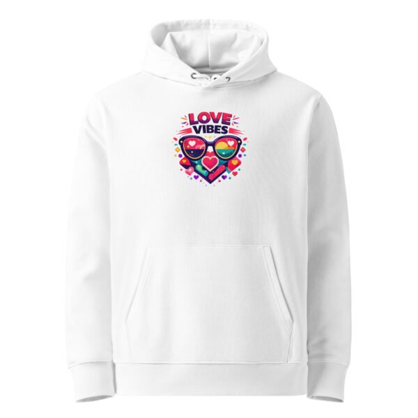 "Love vibes" Super Premium Heavyweight Organic Hoodie