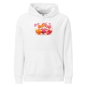 "Love" Premium Midweight Organic Hoodie