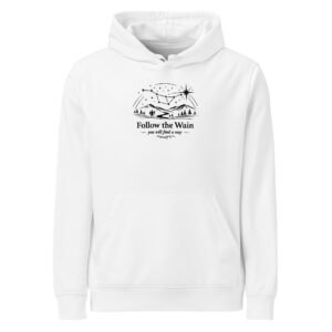 "Follow the Wain" Premium Midweight Organic Hoodie