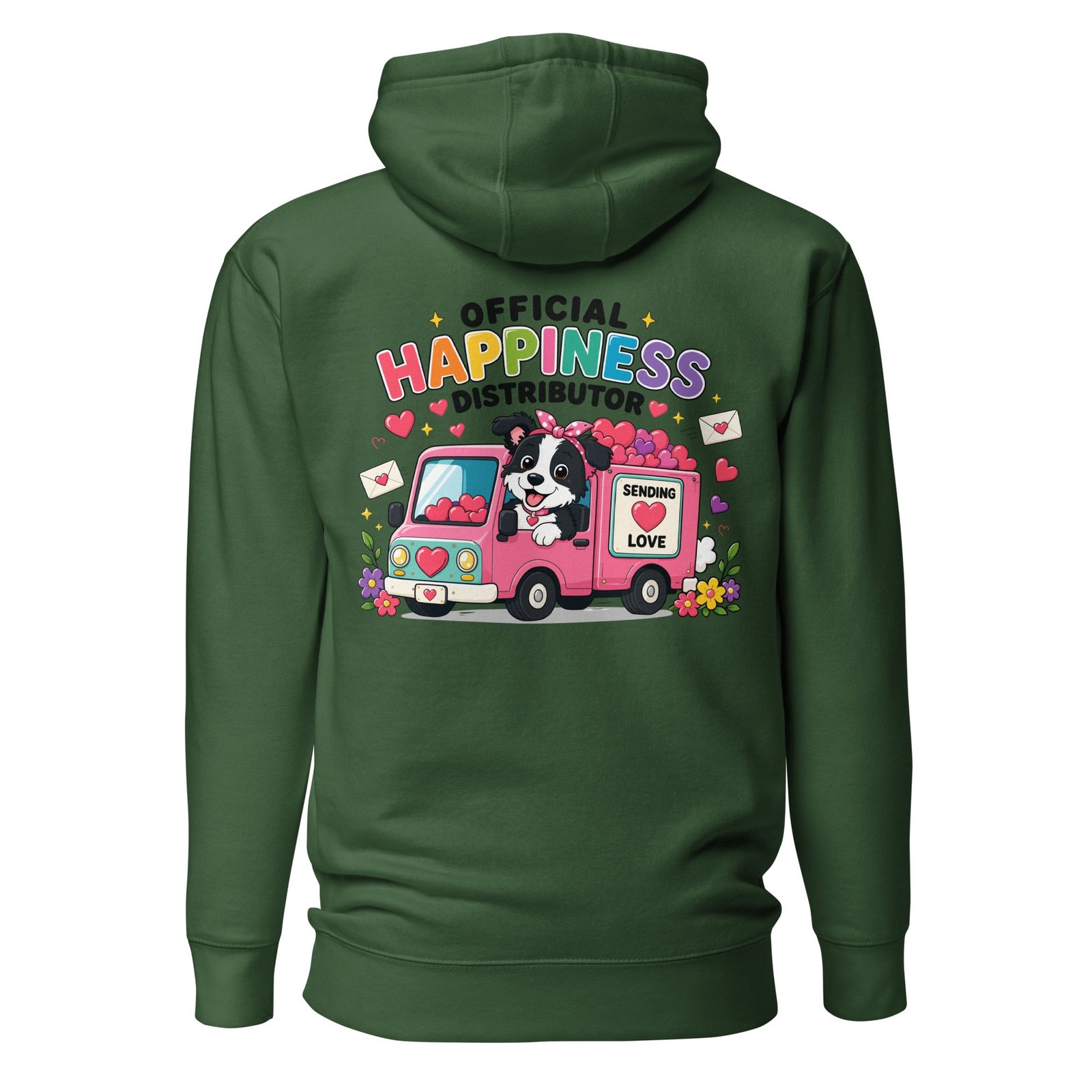 "Happiness Distributor" Signature Hoodie - Image 7