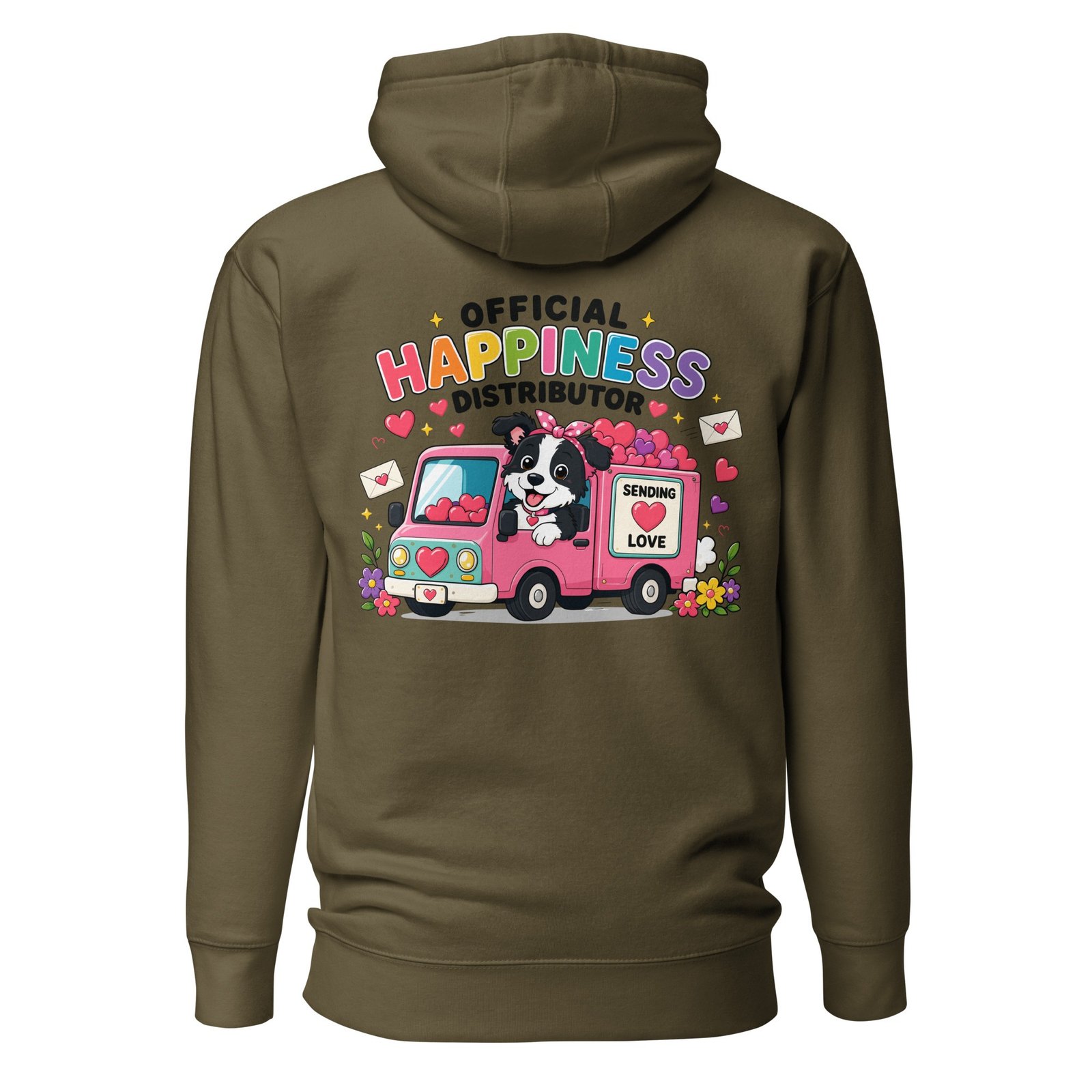 "Happiness Distributor" Signature Hoodie - Image 9