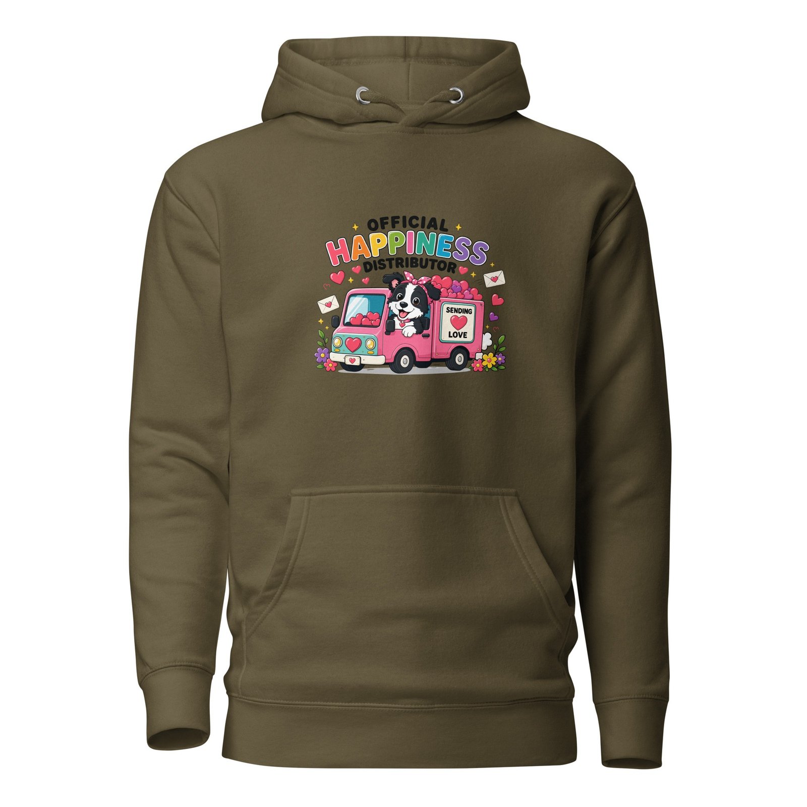 "Happiness Distributor" Signature Hoodie - Image 8