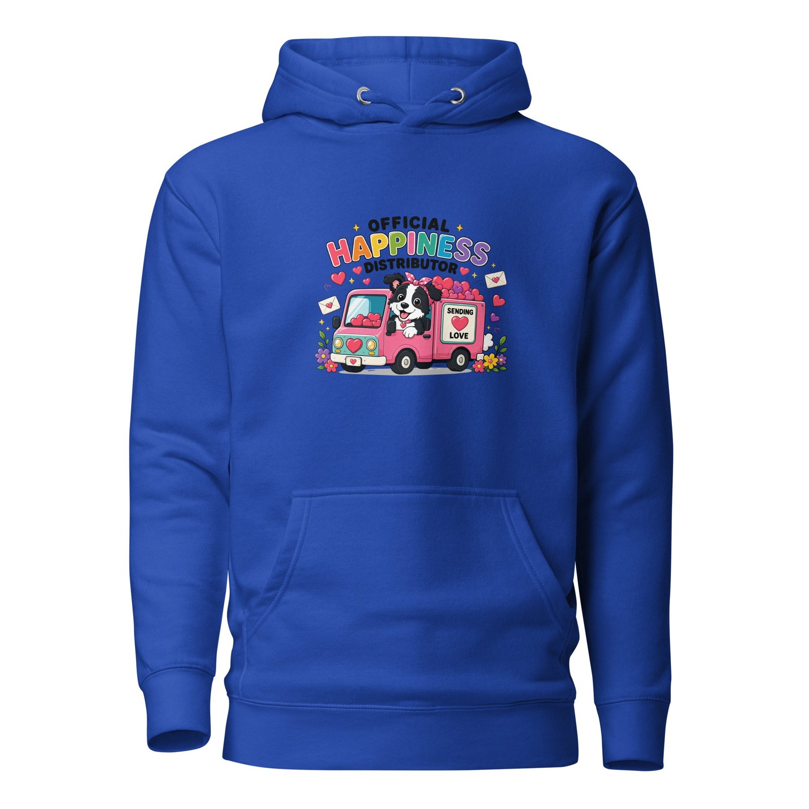 "Happiness Distributor" Signature Hoodie - Image 2